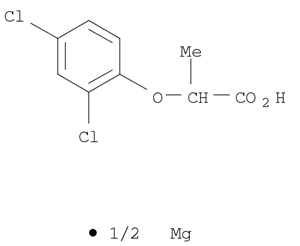 Propanoic acid, 2-(2,4-dichlorophenoxy)-, magnesium salt (2:1)